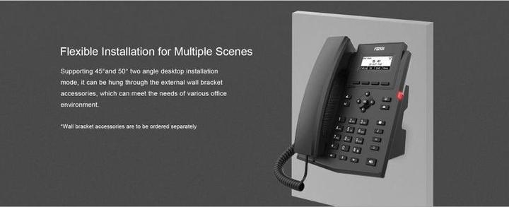 Immagine prodotto Fanvil Telefono IP X301W nero