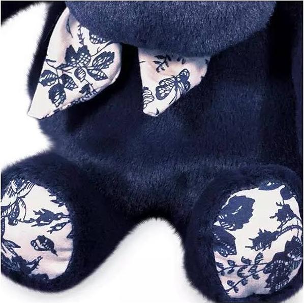 Produktbild Doudou et Compagnie Hippo Bandana, marineblau 22cm (MQ3) ** (16 cm)