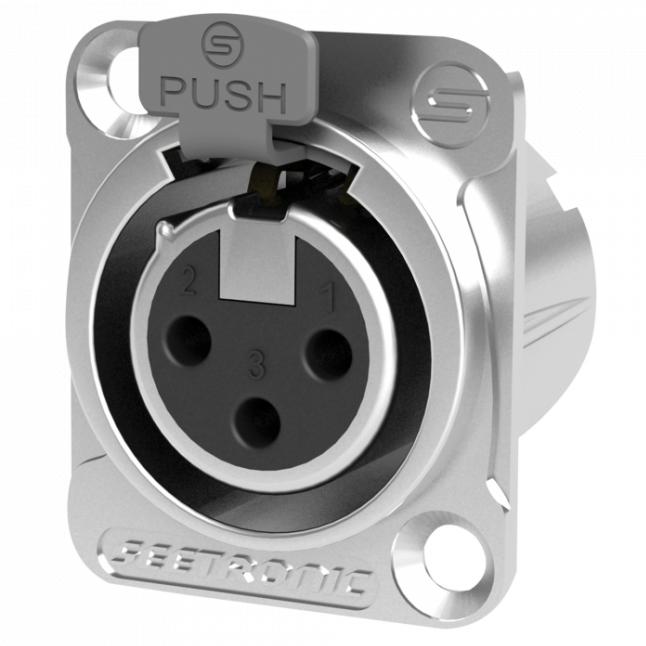 Actual product image Seetronic MK3F2C XLR 3P Chassis - female