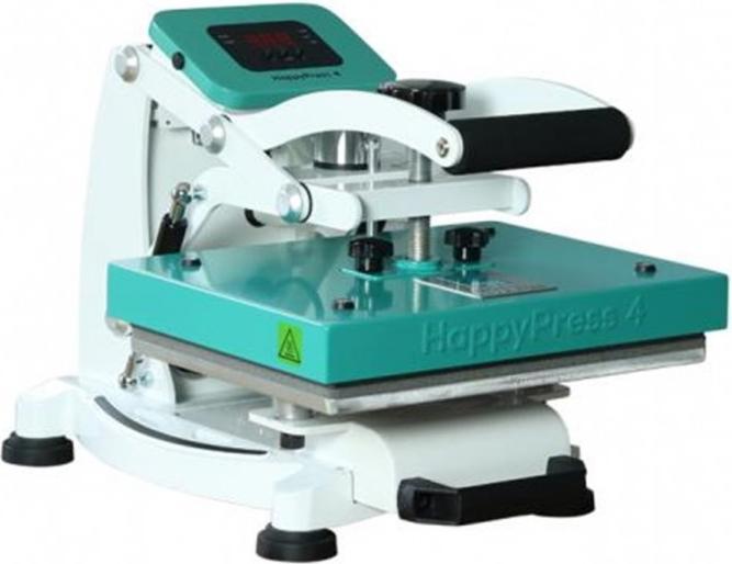 Produktbild Happy Fabric Transferpresse HappyPress 4, A4 Türkis, Auto-open