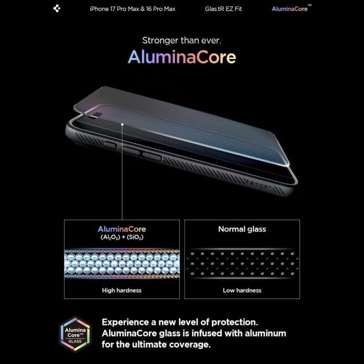 Productafbeelding Spigen Glas.tR Ez Fit (2 Pcs., Apple iPhone 16 Pro Max)