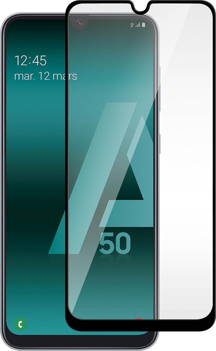 Actual product image Avizar Edge to Edge screen protector, display foil (1 Piece, Samsung Galaxy A30s)