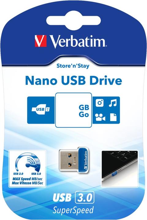 Produktbild Verbatim Nano USB (16 GB, USB-A, USB 3.0)