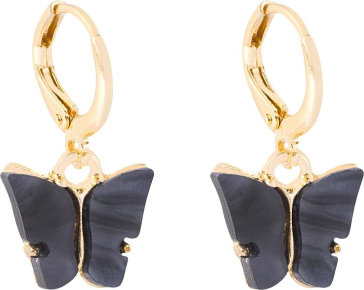 Actual product image Heideman Papilio gold color onyx (100% stainless steel)