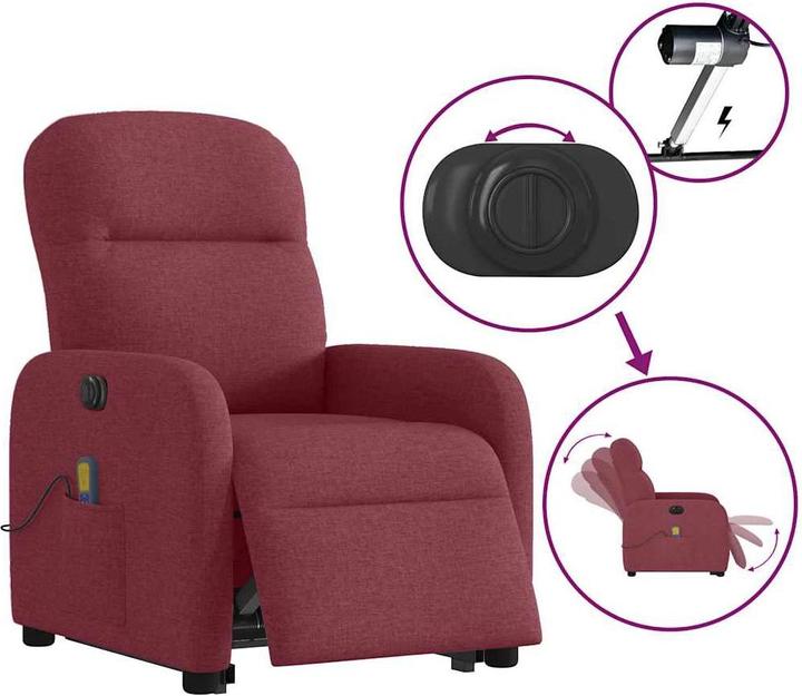 Image du produit vidaXL Massagesessel mit Aufstehhilfe