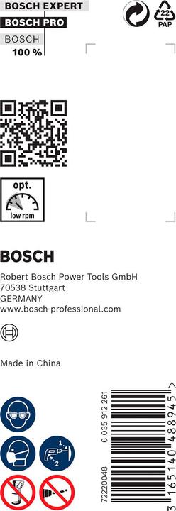 Immagine prodotto Bosch Professional Zubehör PRO Legno Punta per legno, 26 x 470 x 600 mm (11,1 mm)