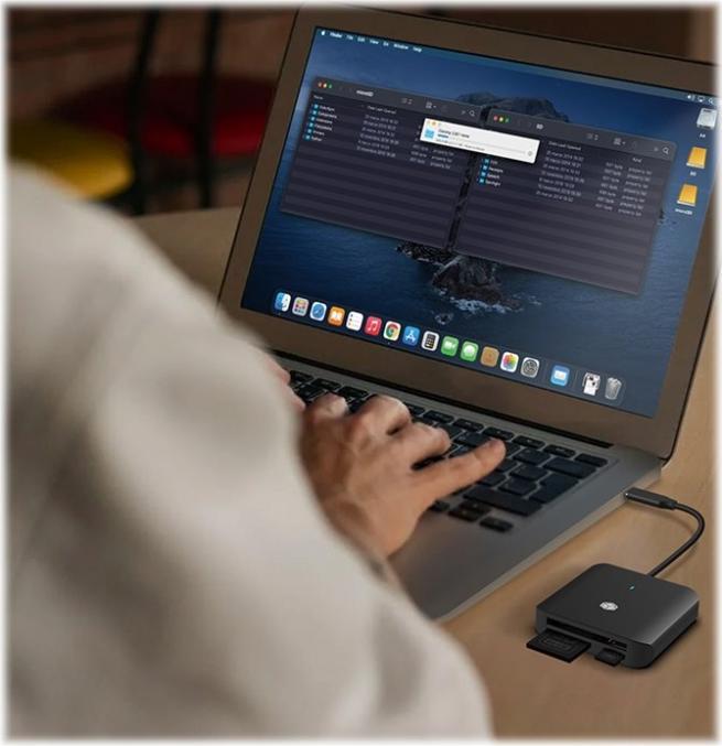 Produktbild Icy Box IB-CR403-C3 (USB-C 3.2 Gen 1)