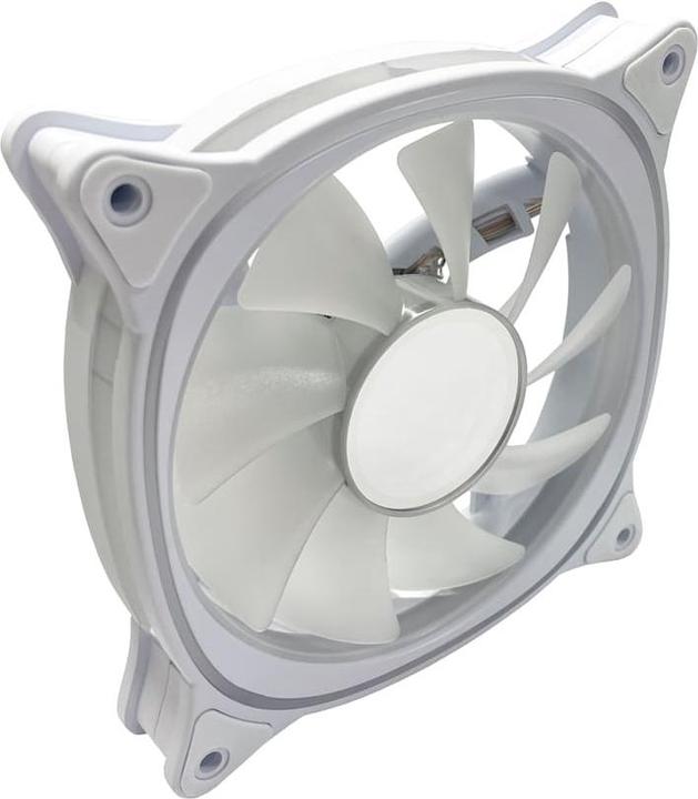 Produktbild LC-Power Geh?usel?fter 3x120mm weiss,ARGB,4Pin PWM (120 mm, 3x)