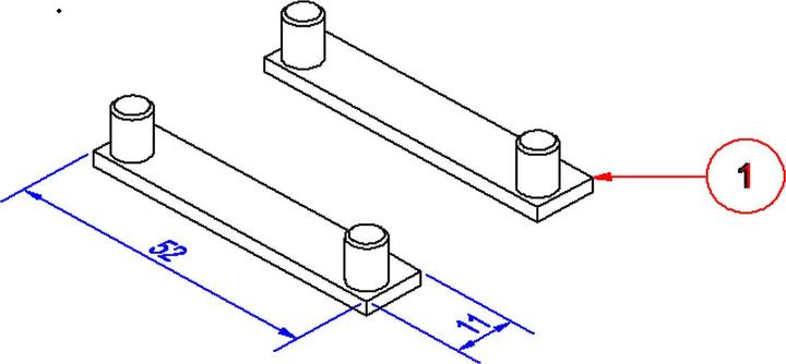Actual product image Bachmann 2 pieces socket fuse (2x)