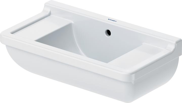 Produktbild Duravit Handwaschbecken STARCK 3 m ÜL HLB 50x26cm HL-Vorstich weiss WG (260 mm, 500 mm)