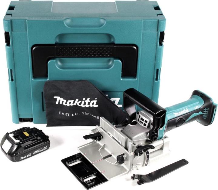 Productafbeelding Makita DPJ 180 Y1J 18 V Li-Ion accu groeffrees in Makpac + 1 x 1,5 Ah accu - zonder lader