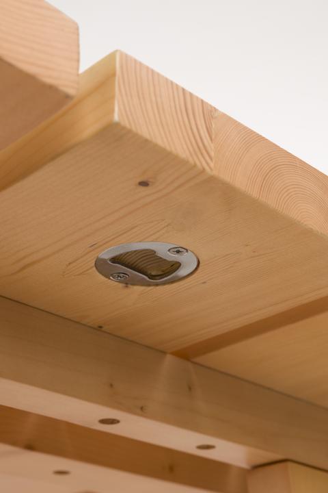 Actual product image Zuiver Outdoor Table Avenue Natural (79 cm)