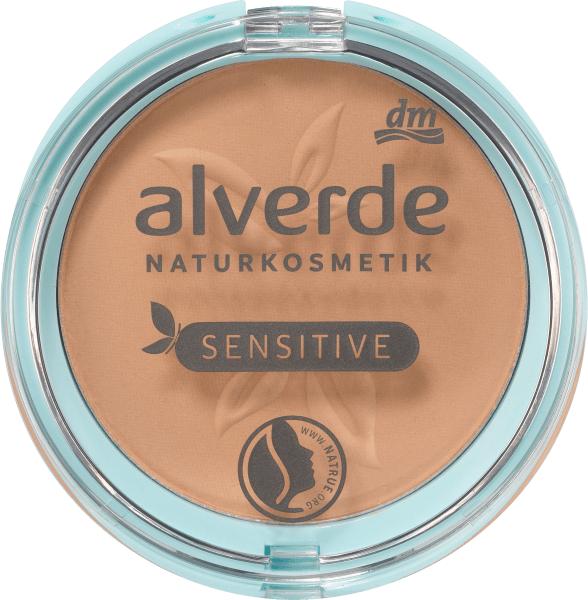 Produktbild dm alverde Puder Sensitive 03 Amber Beige