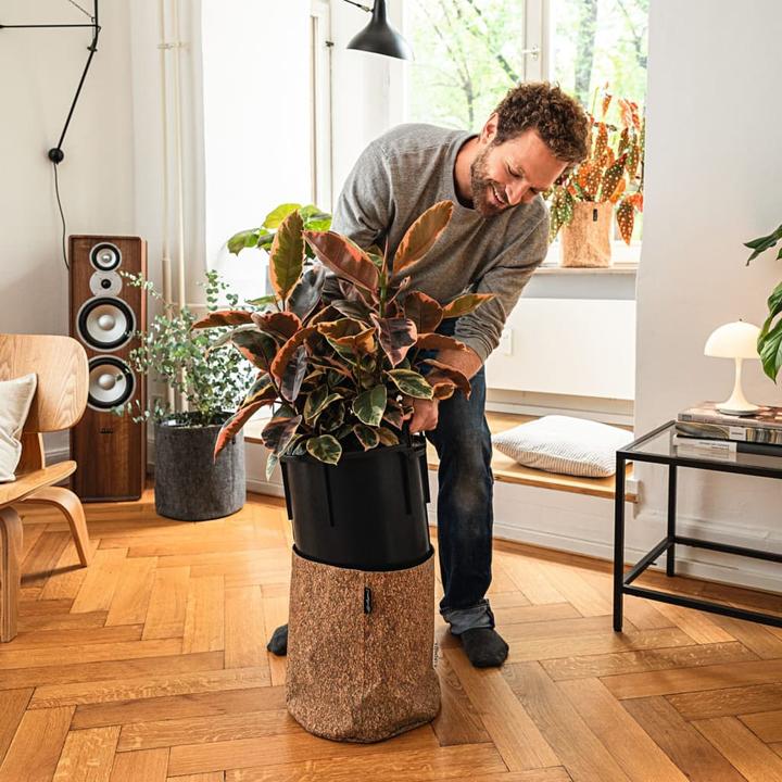 Actual product image Lechuza Planter Trendcover 32 CORK (32 cm)