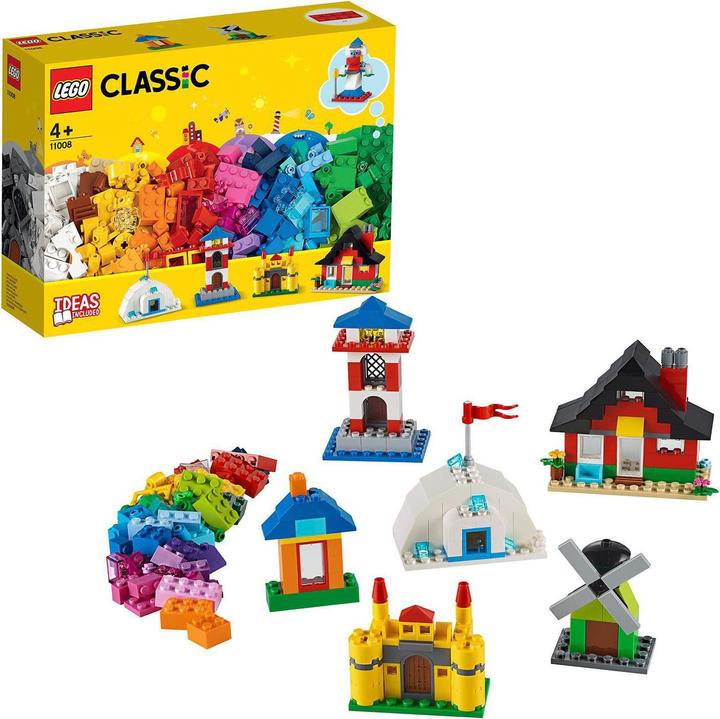 Produktbild LEGO Bausteine bunte Häuser (11008, LEGO Classic)