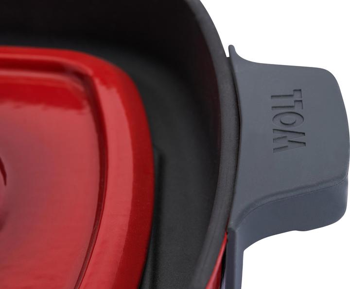 Image du produit Woll Grillpfanne Iron mit Steakpresse Chili (Poêle à grillades, Fonte)