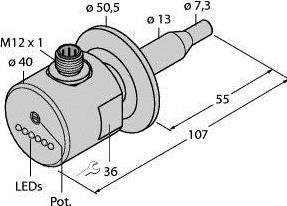 Actual product image Turck Immersion sensor