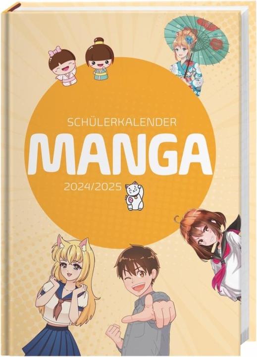 Produktbild Manga Schülerkalender A5 2024/2025 (A5, Deutsch)
