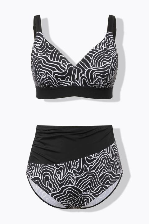 Actual product image Ulla Popken Wave Line Bikini Set (42)