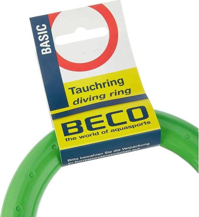 Actual product image Beco BASIC Diving ring 14cm green