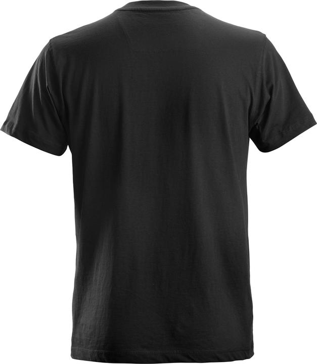 Actual product image Hultafors Snickers T-shirt str. L - sort Classic i 100% bomuld - 2502 (L)