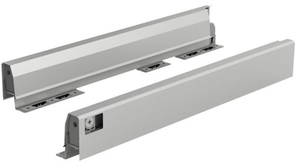 Actual product image Hettich Drawer frames ArciTech, silver