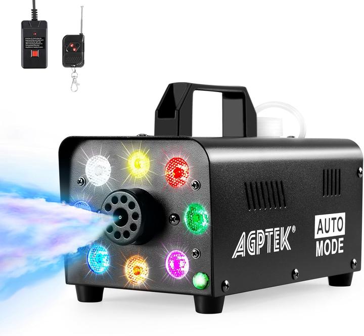 Immagine prodotto Agptek Macchina della nebbia 500W, portatile