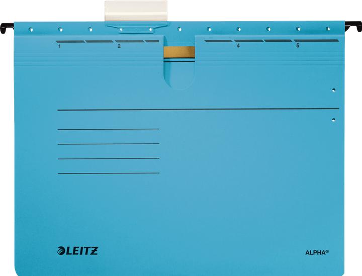 Productafbeelding Leitz ALPHA hangmap, A4, commercieel geniet, blauw (A4, 1 x)