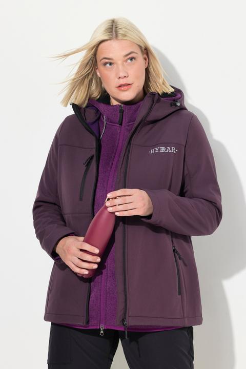 Actual product image Ulla Popken HYPRAR Softshell Fleece Lined Jacket (46, 48)