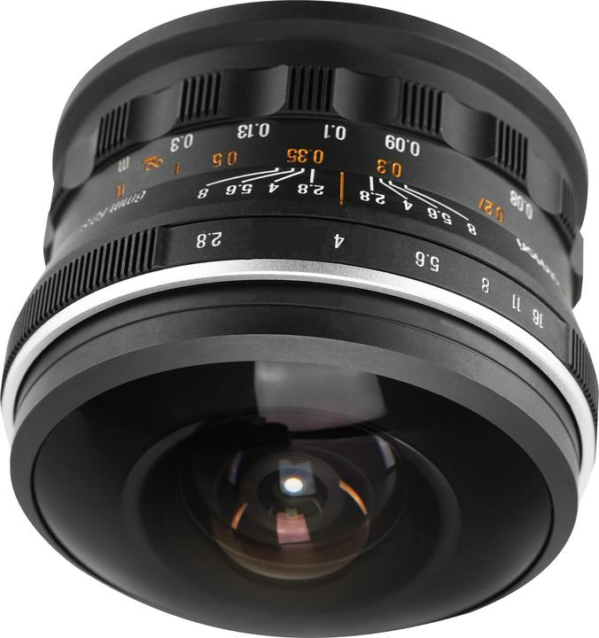 Immagine prodotto AstrHori 6mm F2.8 Nikon Z Mount Full Frame Lens Black (Nikon Z, Full frame)
