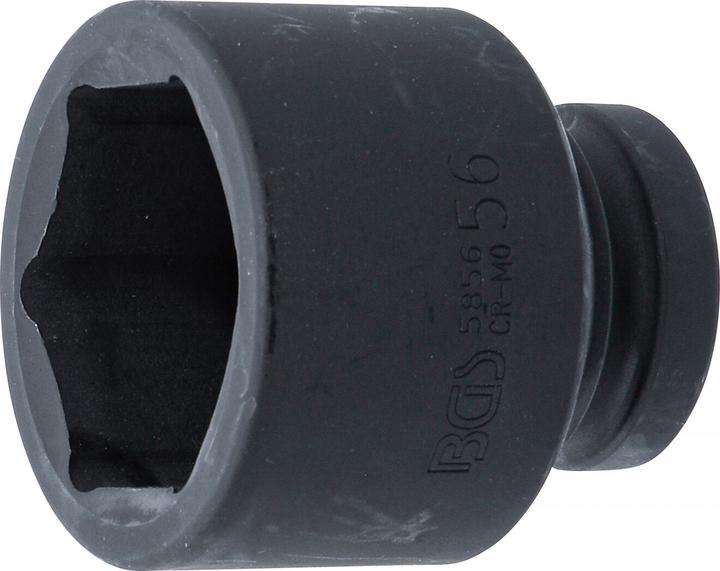 Actual product image BGS Impact Socket, Hexagon 25 mm (1") Drive 56 mm (56 mm)