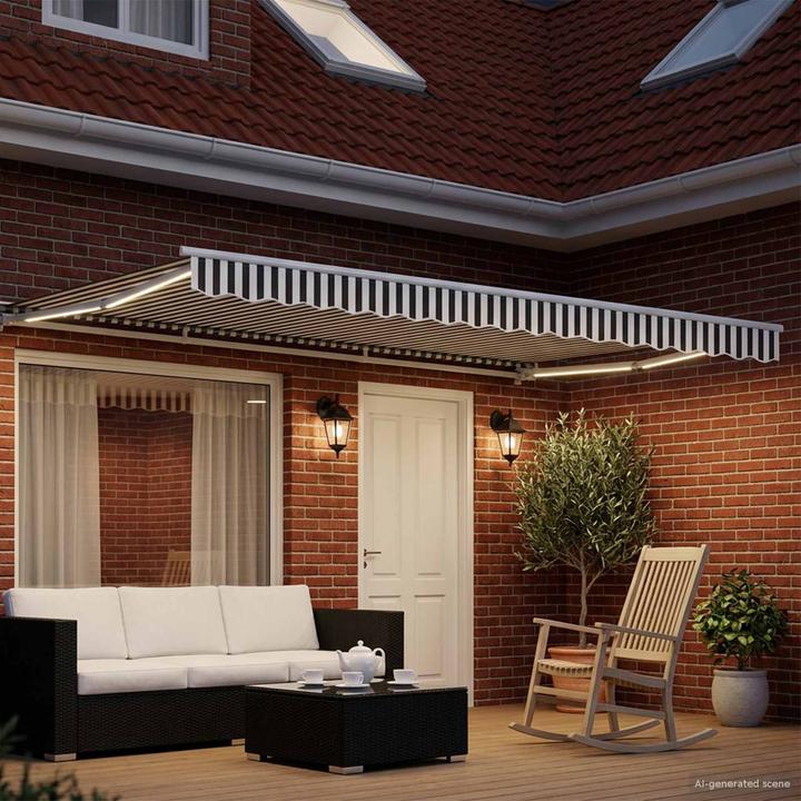 Produktbild vidaXL Manuelle Markise (3.50 m)