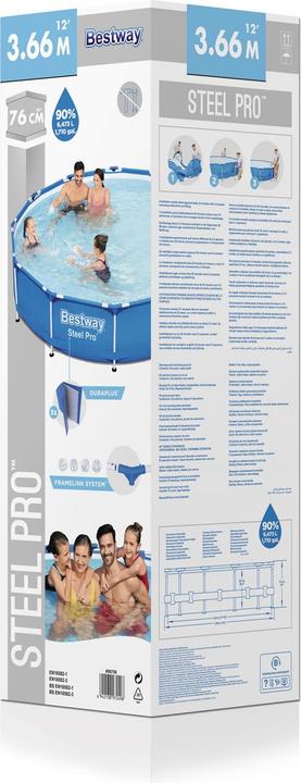 Actual product image Bestway Wassim (366 x 76 cm)