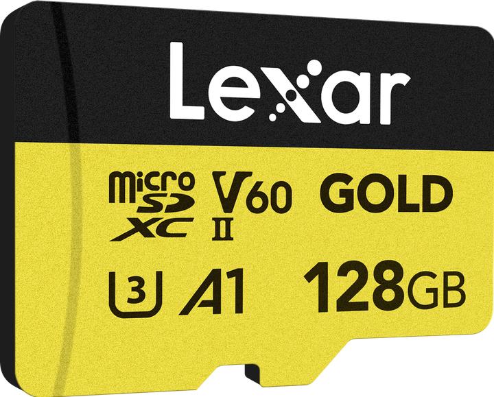 Produktbild Lexar Professional GOLD UHS-II (128 GB, microSDXC, U3, UHS-II)