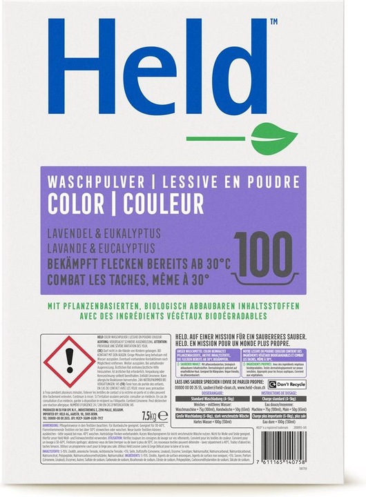 Immagine prodotto Held Colora (100 Cicli di lavaggio, Polvere)