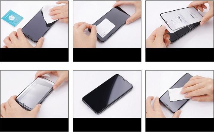 Image du produit Nillkin CP + PRO ultra-mince plein écran en verre trempé avec cadre de 0.2mm 9H Realme 9 Pro noir (Realme 9 Pro)