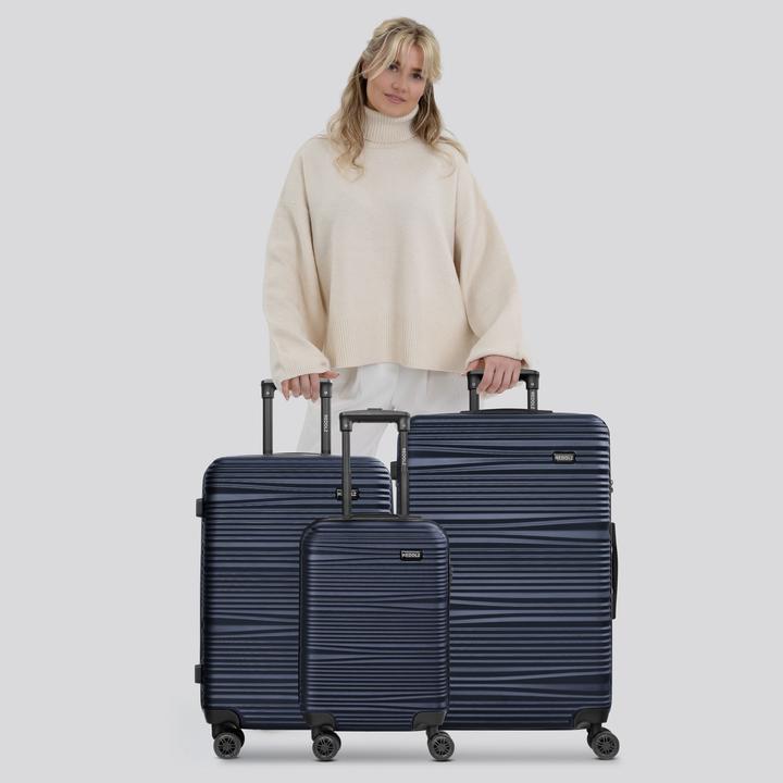 Immagine prodotto Redolz Essentials 16 3-SET Set di valigie a 4 ruote e 3 pezzi (198 l)