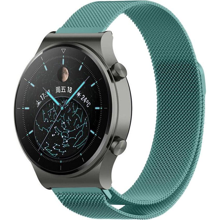Strap-it Armband (22 mm, Watch GT 2 Pro), Uhrenarmband, Grün