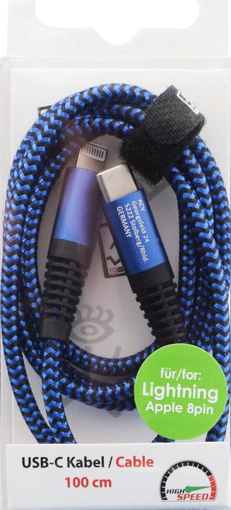 Actual product image 2GO 797196 USB Cable USB C Lightning (1 m)