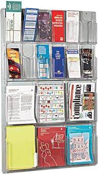 Image du produit Helit Présentoir mural (A4)