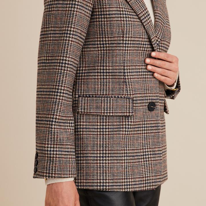 Actual product image Anne Weyburn Gerader Blazer mit Karomuster (Frequency band 38 (2600 MHz))