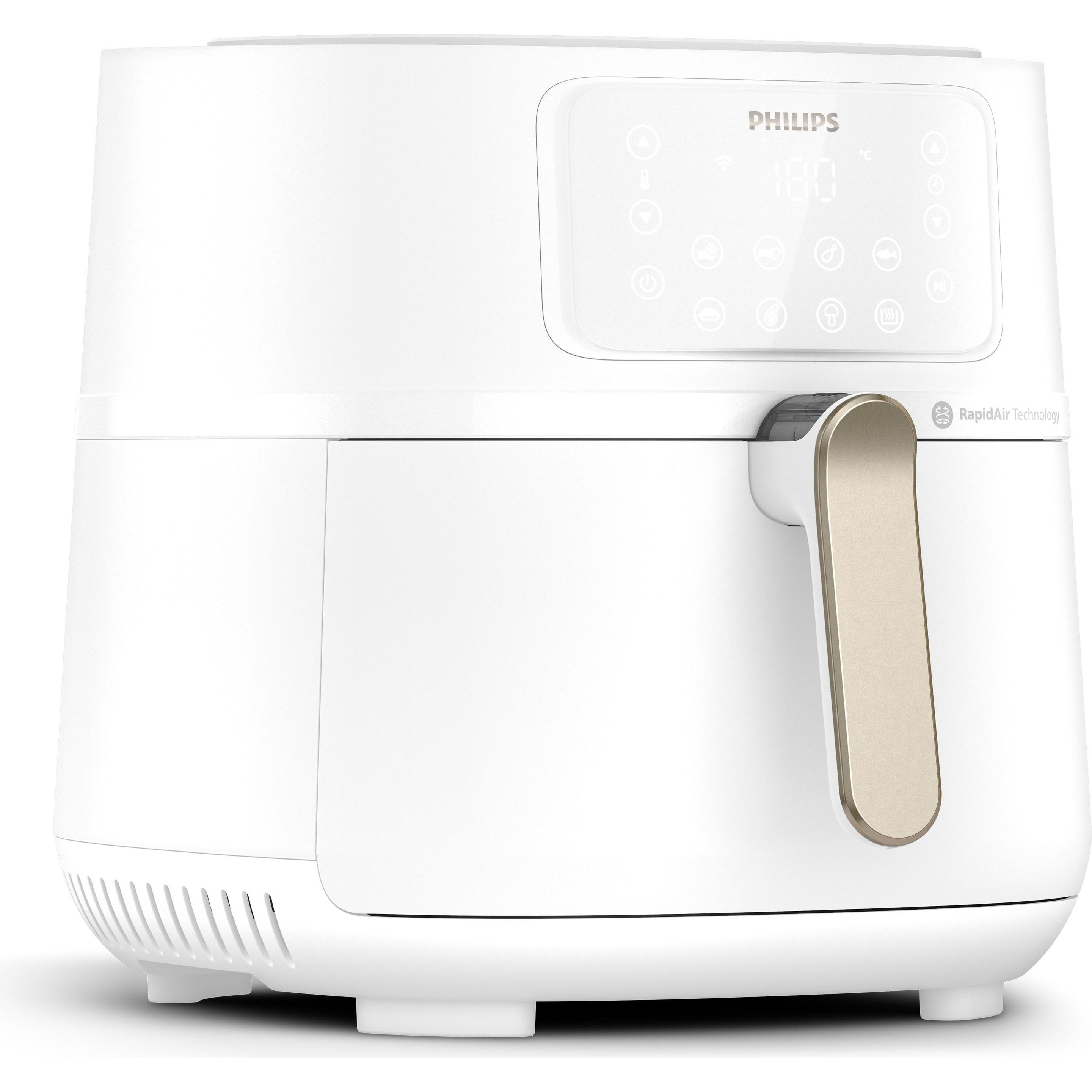 Philips HD9285/00, Fritteuse, Silber, Weiss
