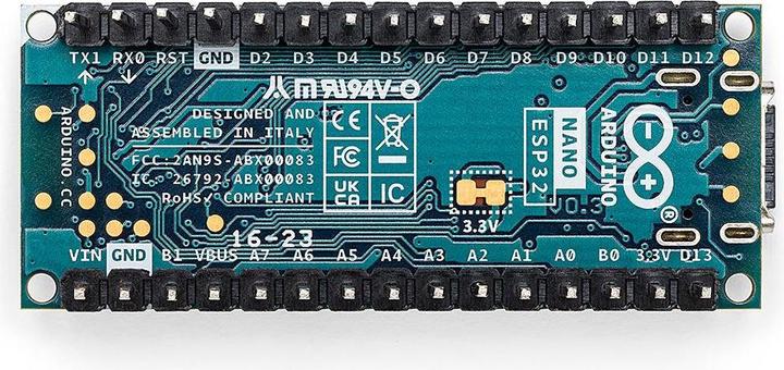 Image du produit Arduino ABX00083 Carte Nano ESP32 avec en-têtes Nano