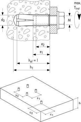 Produktbild Upat Einschlaganker R 88716 USA M 12 A 4 (50 Stk.)