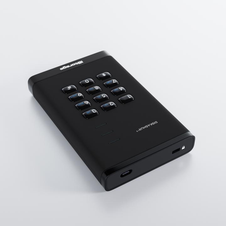 Actual product image iStorage diskAshur3 HDD 2TB - Black (2 TB)