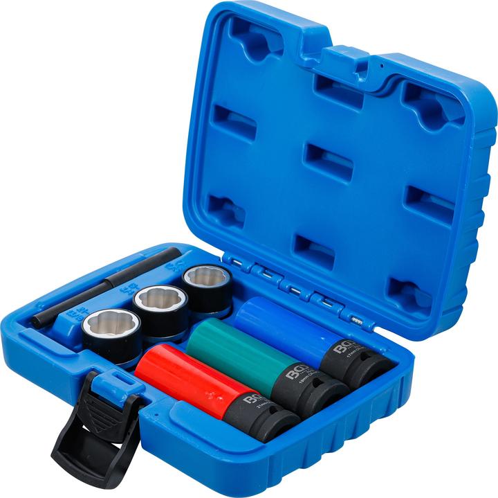 Actual product image BGS Spiral profile socket spanner socket set / screw extractor & power socket set | drive