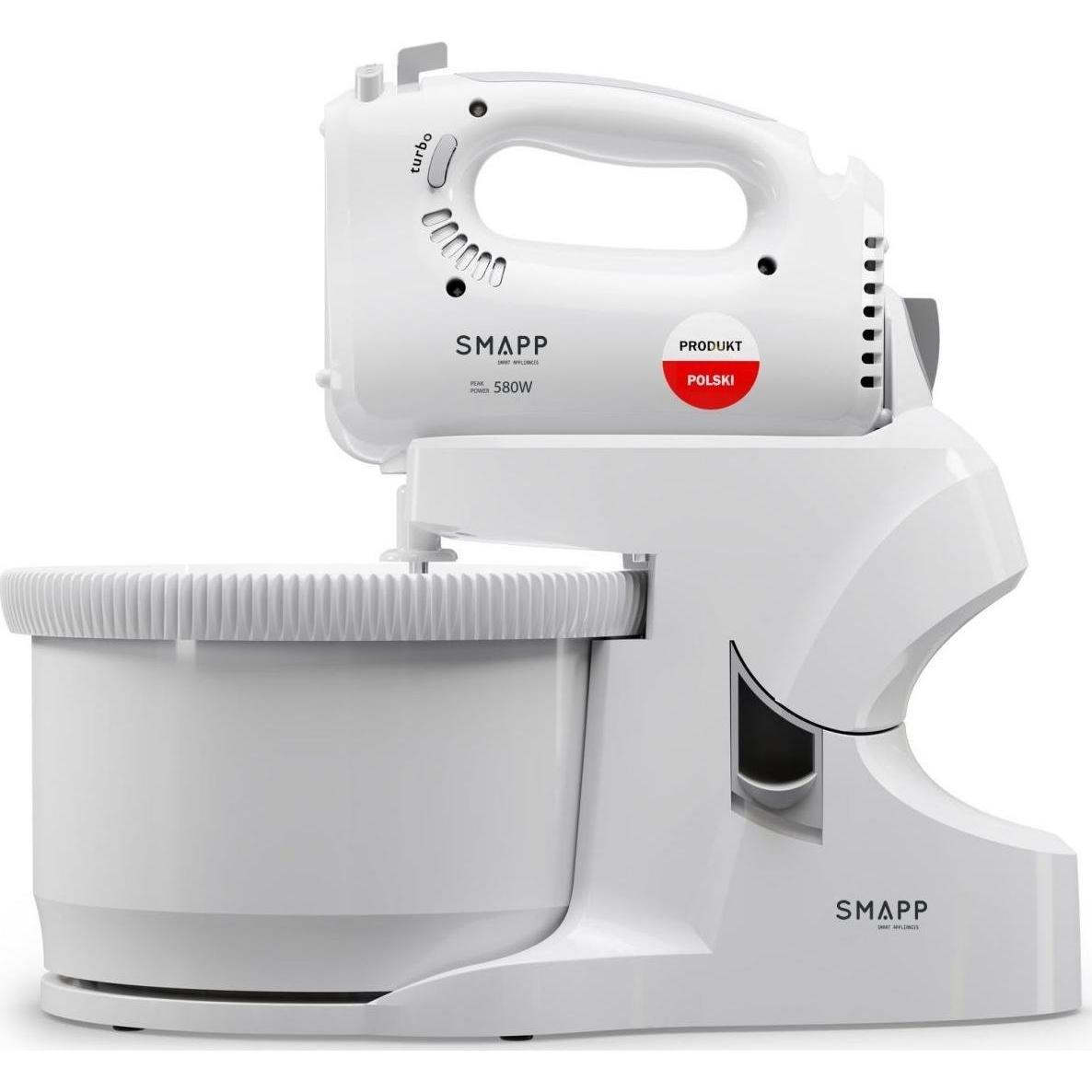 Smapp Handmixer Mixer mit Schüssel 451.66 2 Schüsseln weiss Sicher einkaufen mit Lieferung nach Hause, Handmixer, Weiss