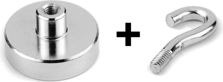 Produktbild Supermagnete Hakenmagnet (2x)