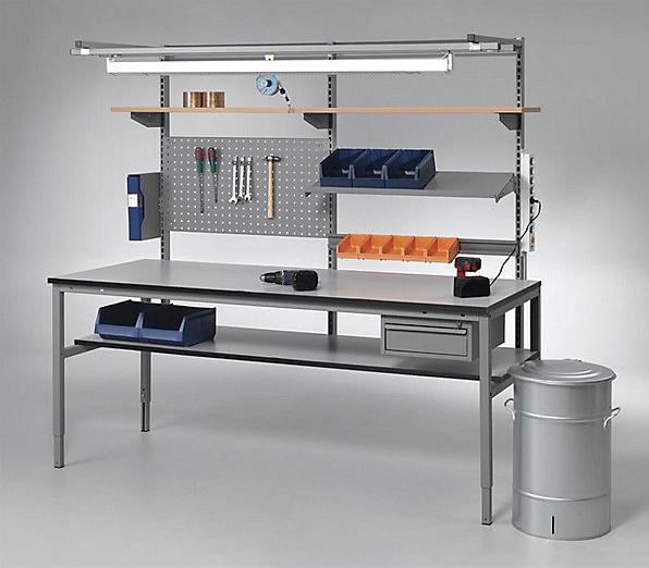 Actual product image kaiserkraft Embla work table (80 cm, 200 cm)