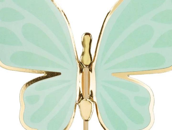 Actual product image Partydeco Cake toppers - Papillons (9 pcs.)